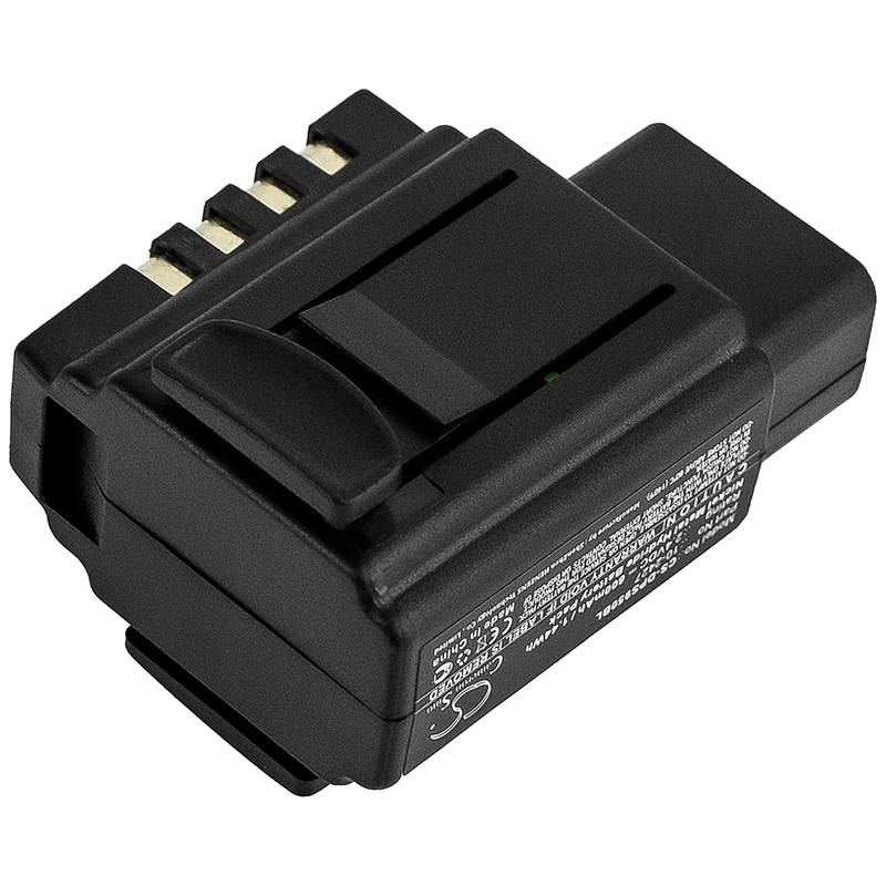 Batteri til strekkodeskanner for Datalogic PowerScan RF, PSRF1000, 959