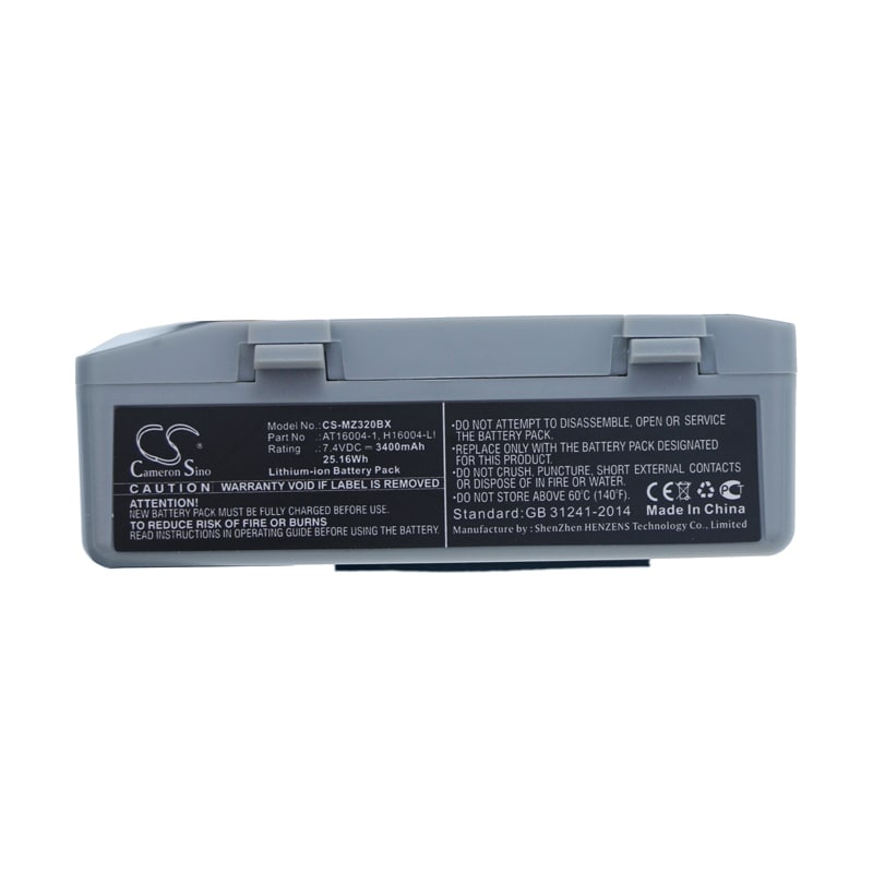 Batteri for strekkodeskanner for Zebra QL220, QL220+, QL320 osv.