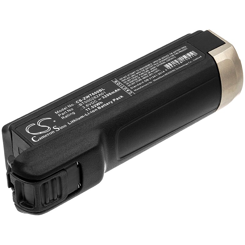 Batteri for strekkodeskanner for Zebra WT6000, WT60A0, WT6300 etc.