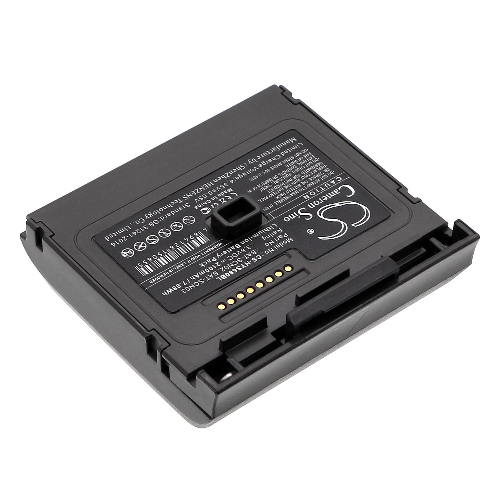 Batteri til strekkodeskanner for Honeywell 8680i, 8680i Smart Wearable-skanner