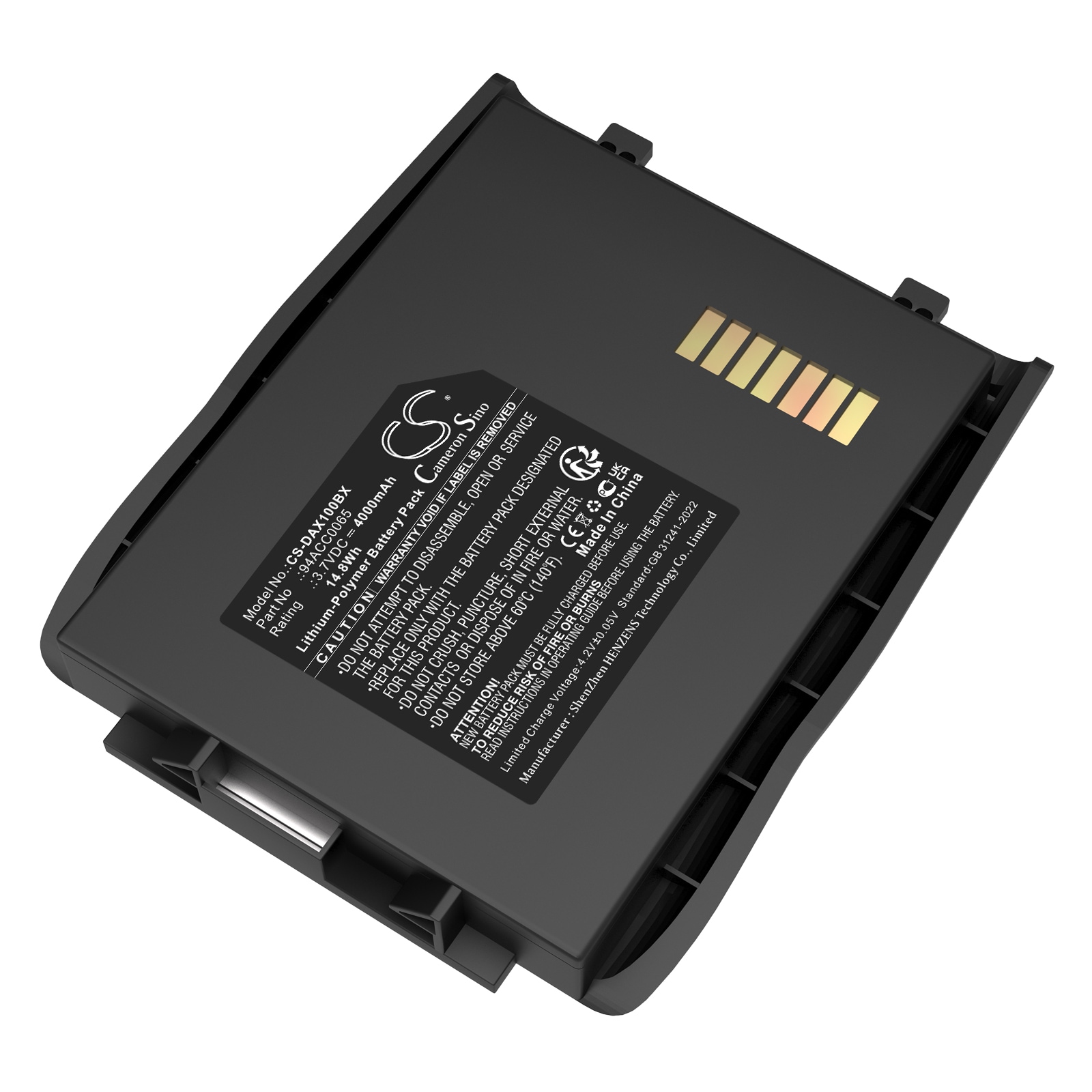 Batteri til strekkodeskanner for Datalogic LYNX