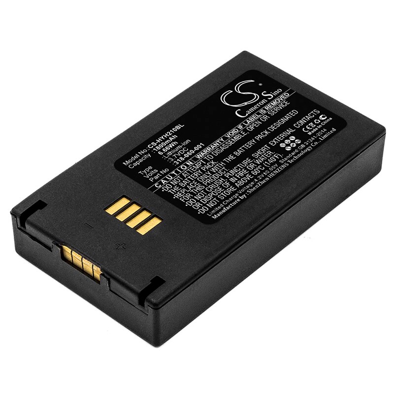 Batteri til strekkodeskanner for Honeywell IH21 RFID, IH21A0014, H21 RFID-leser