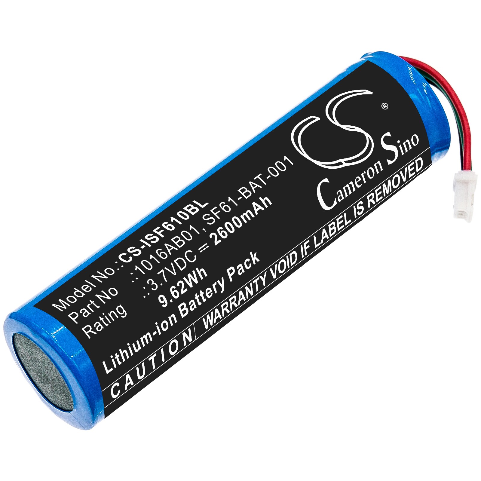 Batteri til strekkodeskanner for Intermec SF61, SF61b