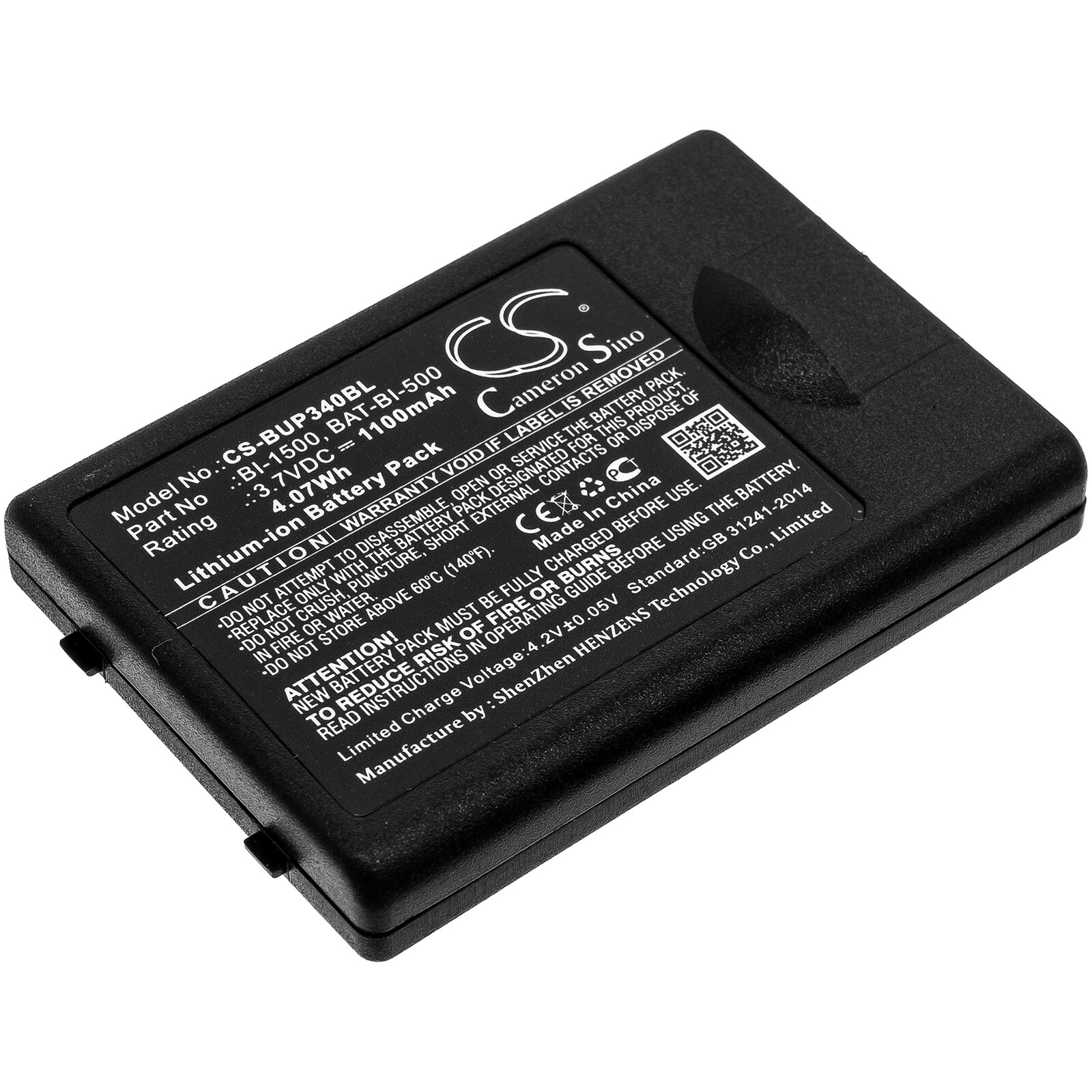 Batteri til strekkodeskanner for Bluebird EG-340