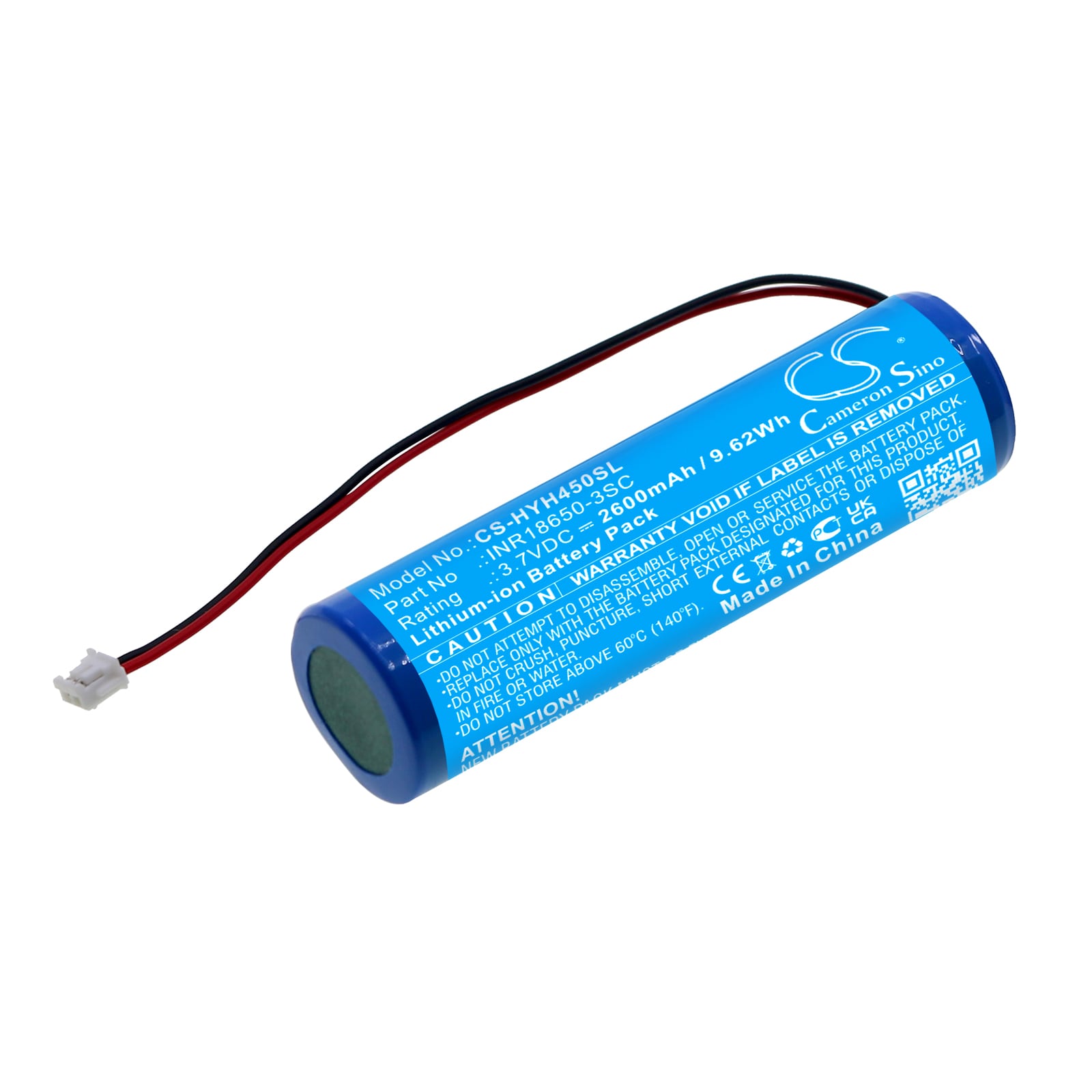 Batteri til strekkodeskanner for Honeywell OH4502, OH4502 2D Laser Wireles