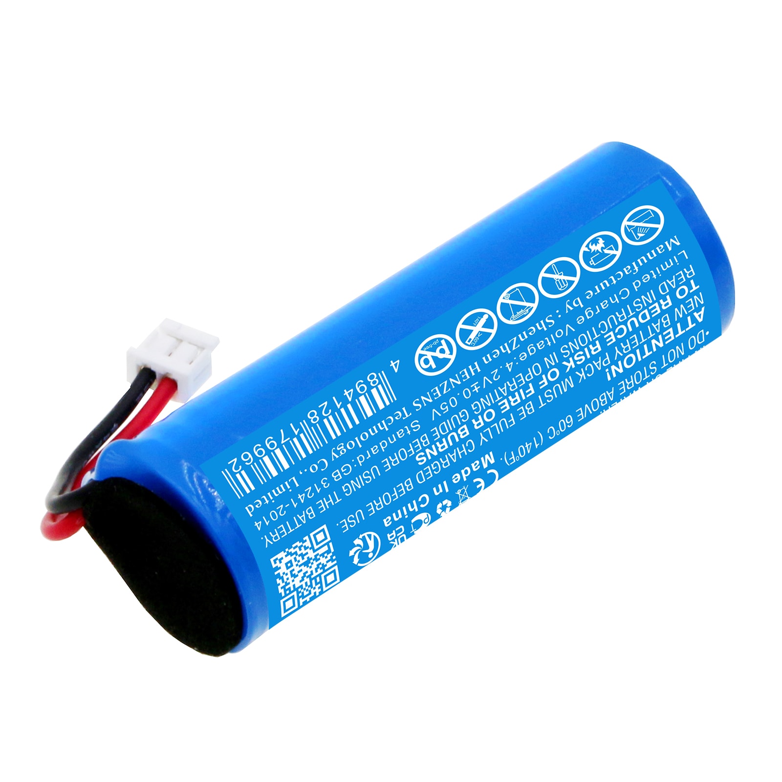 Batteri til strekkodeskanner for Socket Mobile D700, D730, D740 osv.