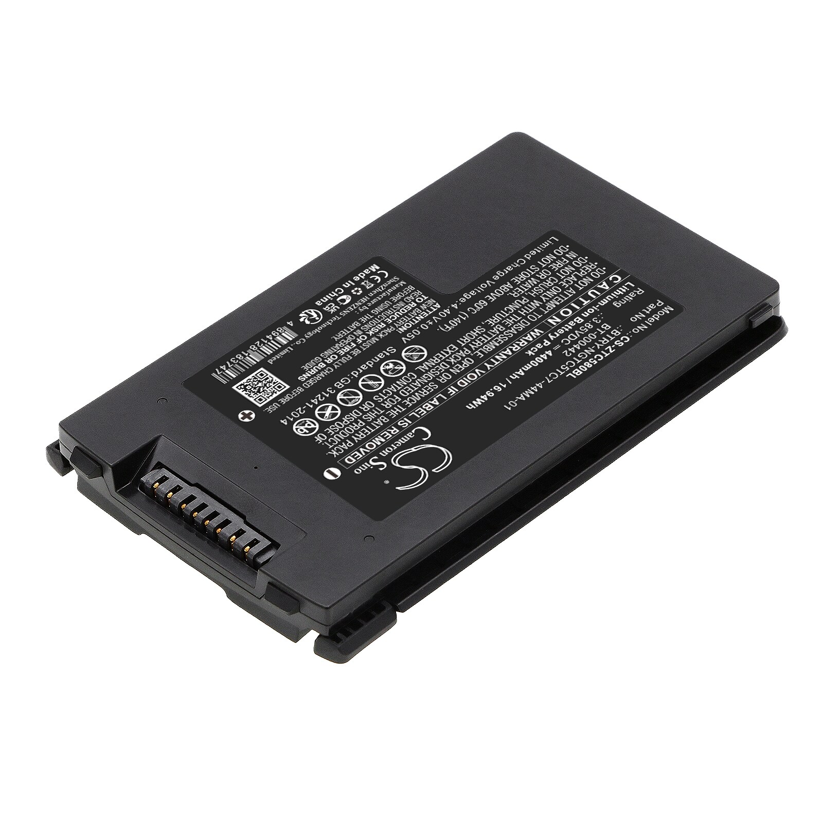 Batteri til strekkodeskanner for Zebra TC53, TC58, TC73 osv.