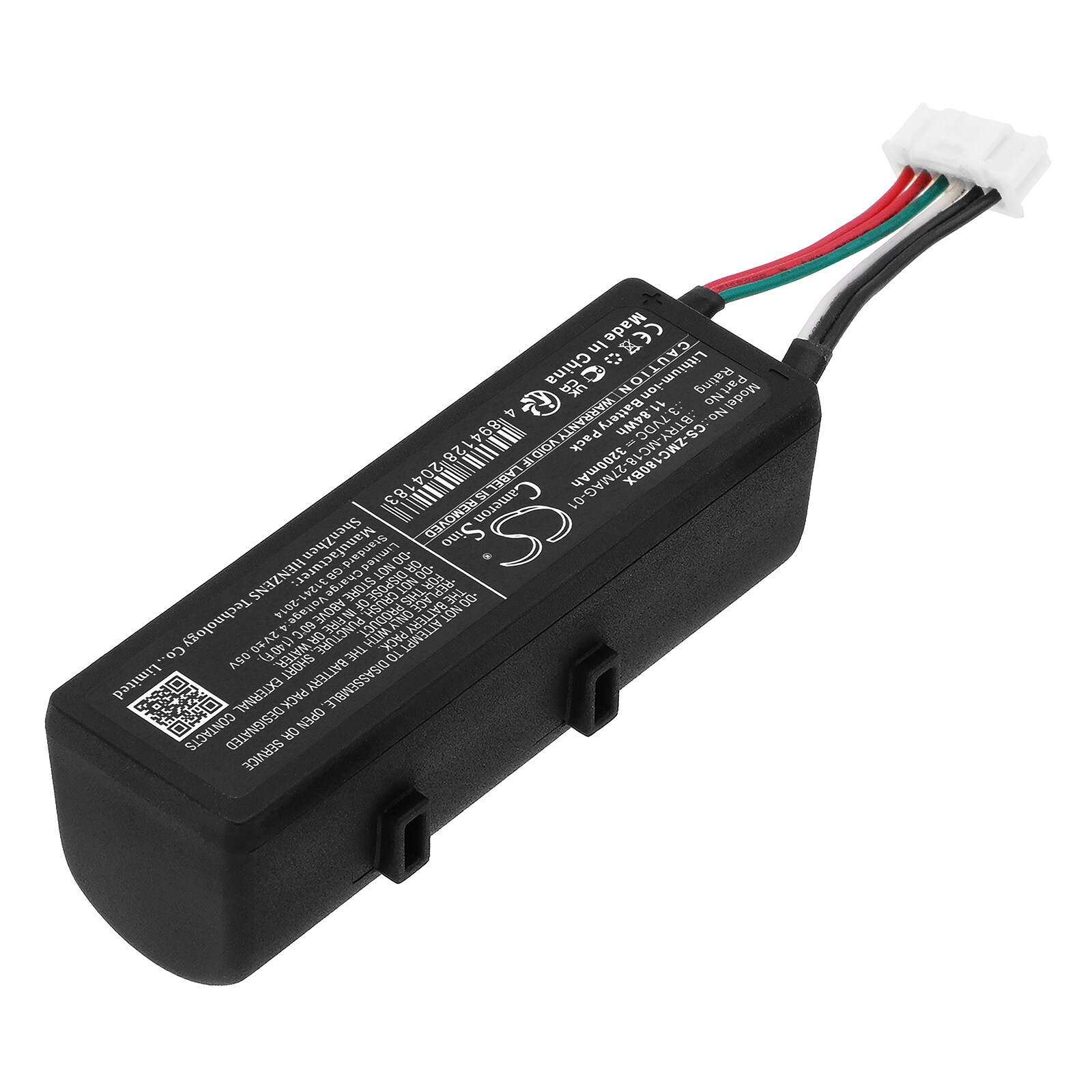 Batteri for strekkodeskanner for Zebra MC18, MC18N0