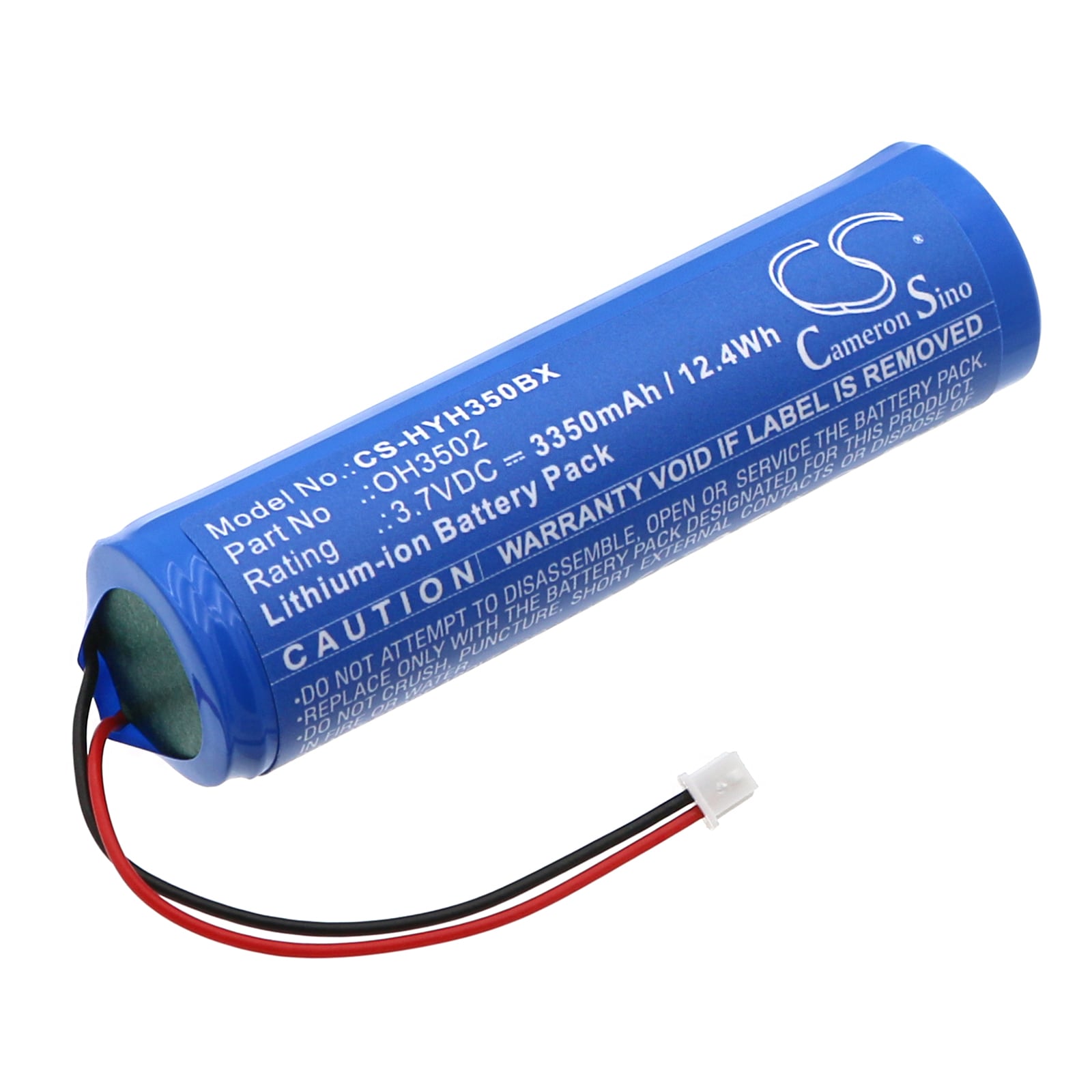 Batteri til strekkodeskanner for Honeywell OH3502 1D, OH3502