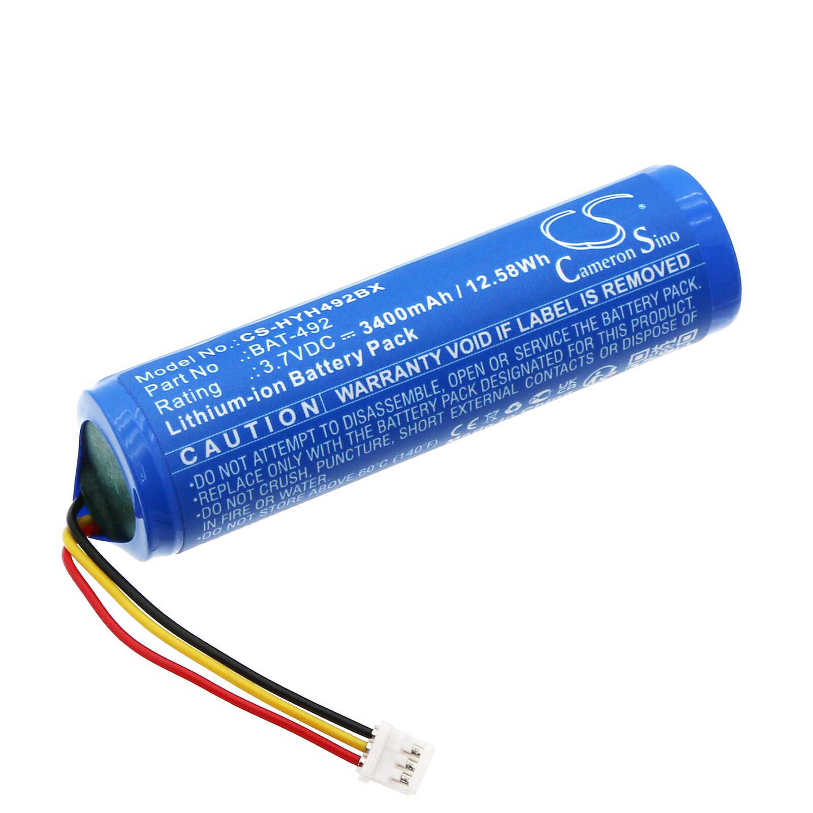 Batteri til strekkodeskanner for Honeywell HH492