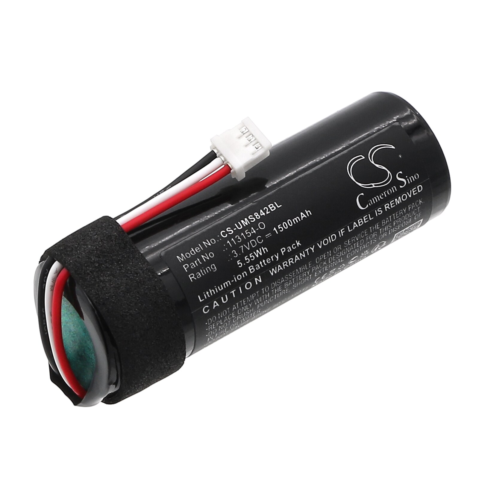 Batteri til strekkodeskanner for Unitech HT-1853, MS840, MS840B osv.