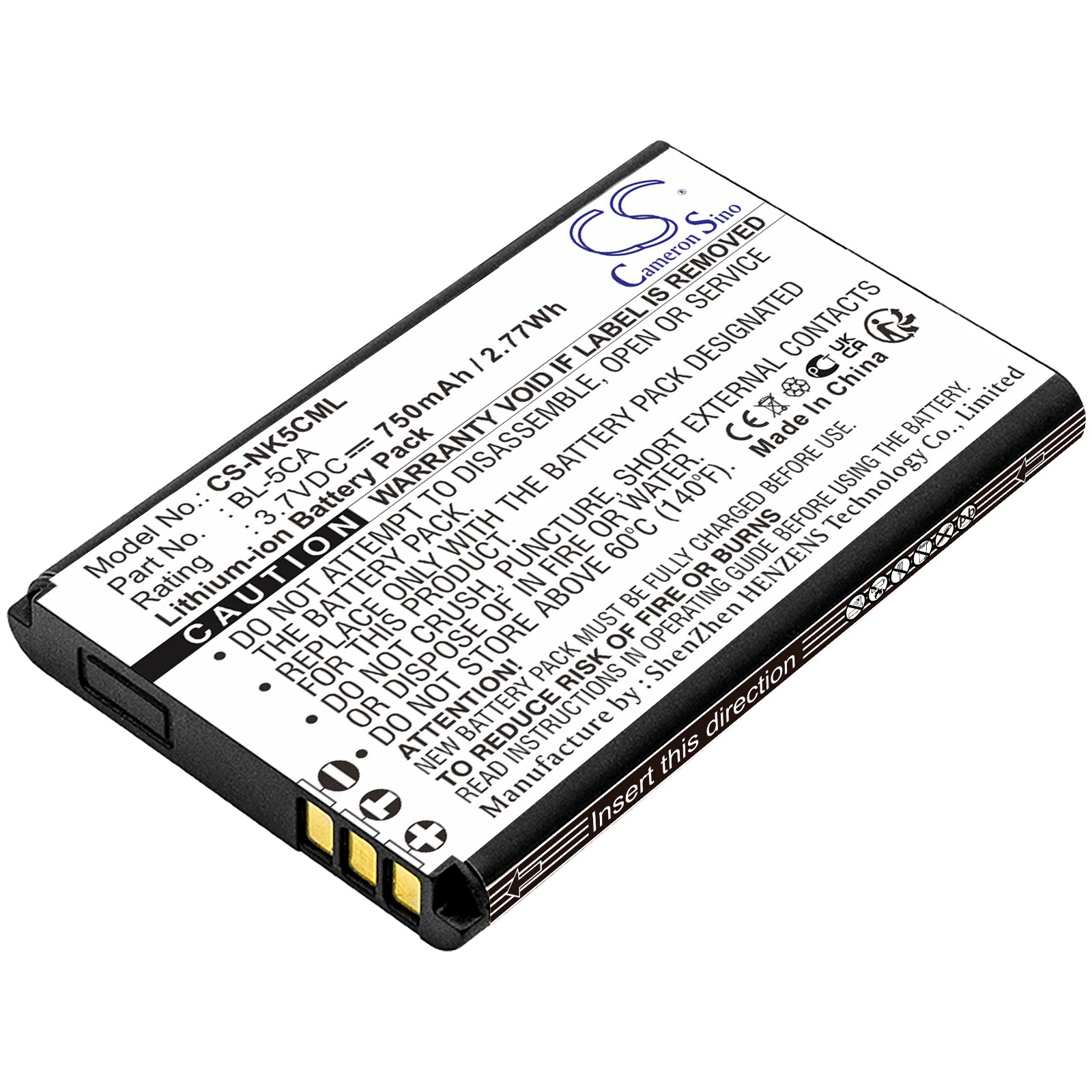 Batteri for SmartPhone, Mobil for LAMTAM E11, E16, LT826 etc.