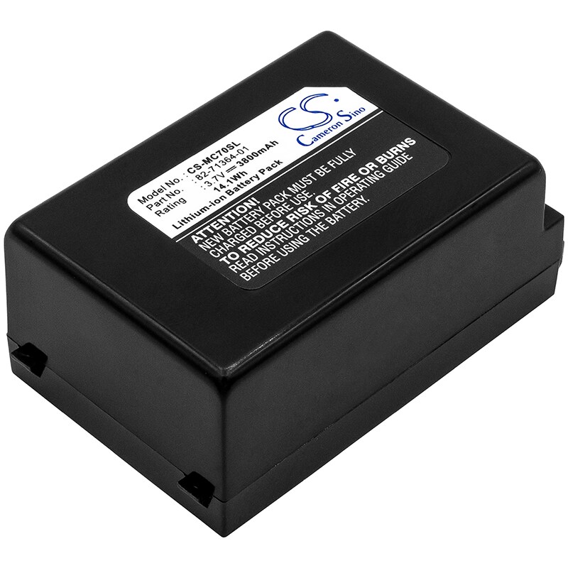 Batteri til strekkodeskanner for Symbol MC70, MC7090, MC7004 osv.