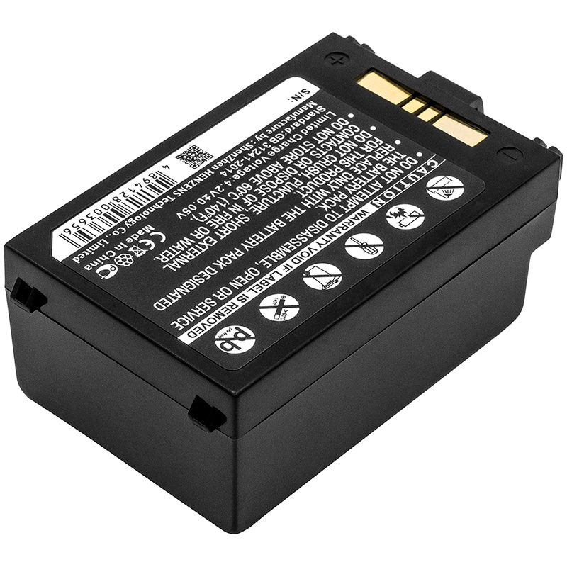 Batteri til strekkodeskanner for Symbol MC70, MC7090, MC7004 osv.