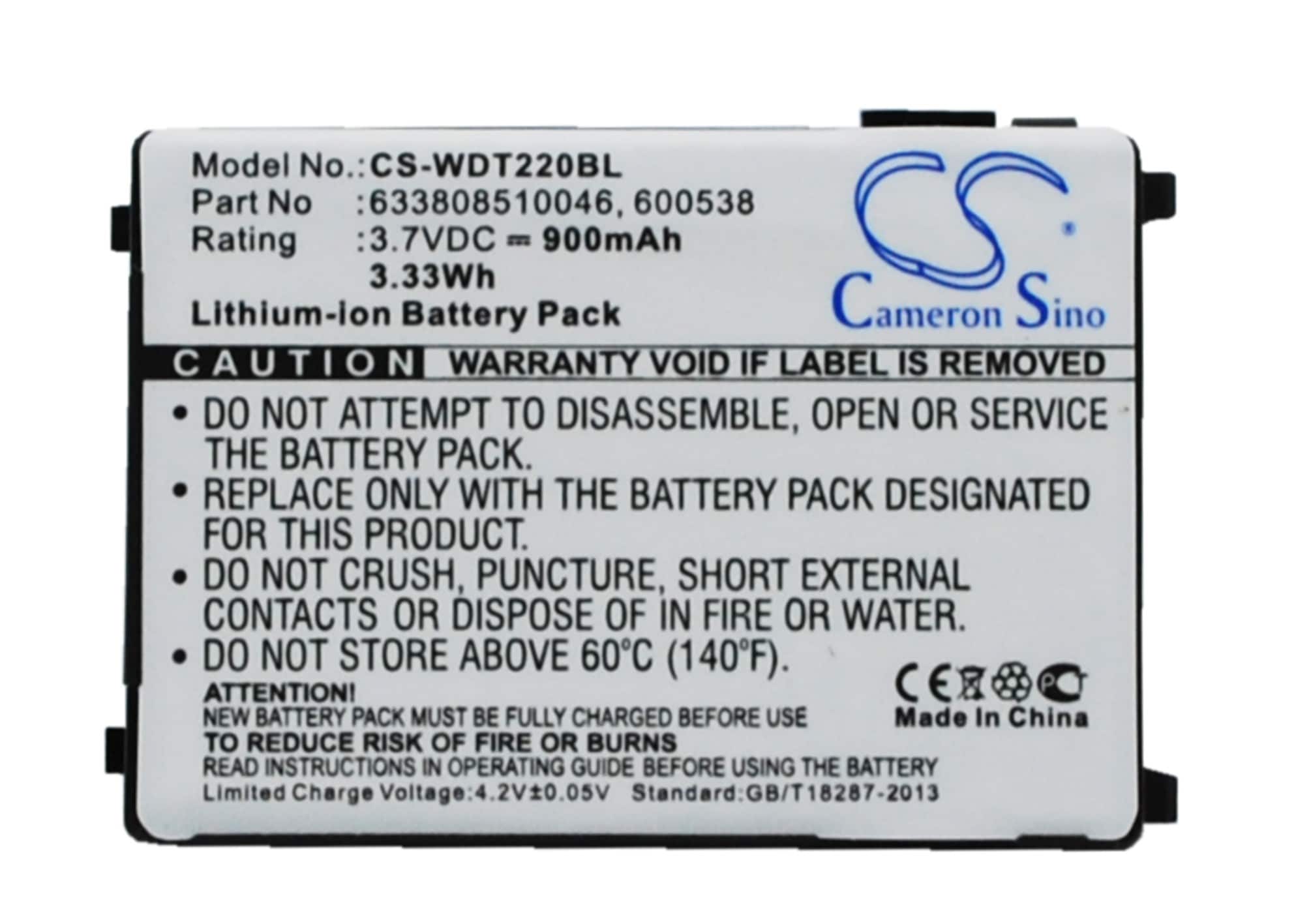 Batteri til strekkodeskanner for PSC PT40