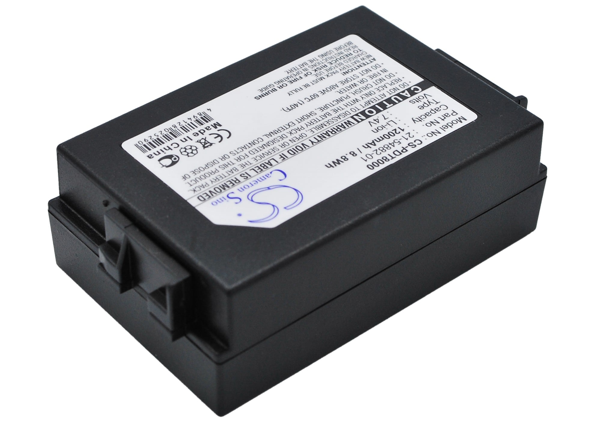 Batteri til strekkodeskanner for Symbol PDT8000, PDT8037, PDT8046 osv.