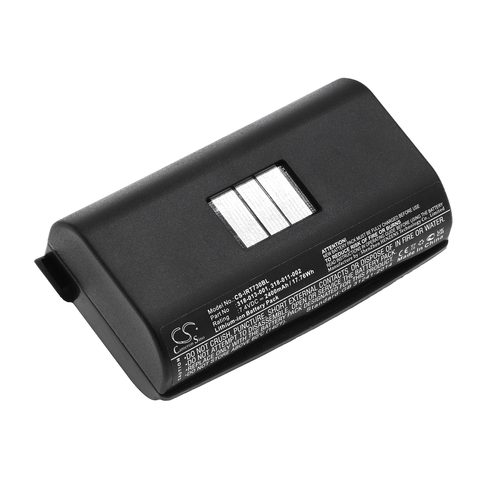 Batteri til strekkodeskanner for Intermec 710, 720, 730 osv.