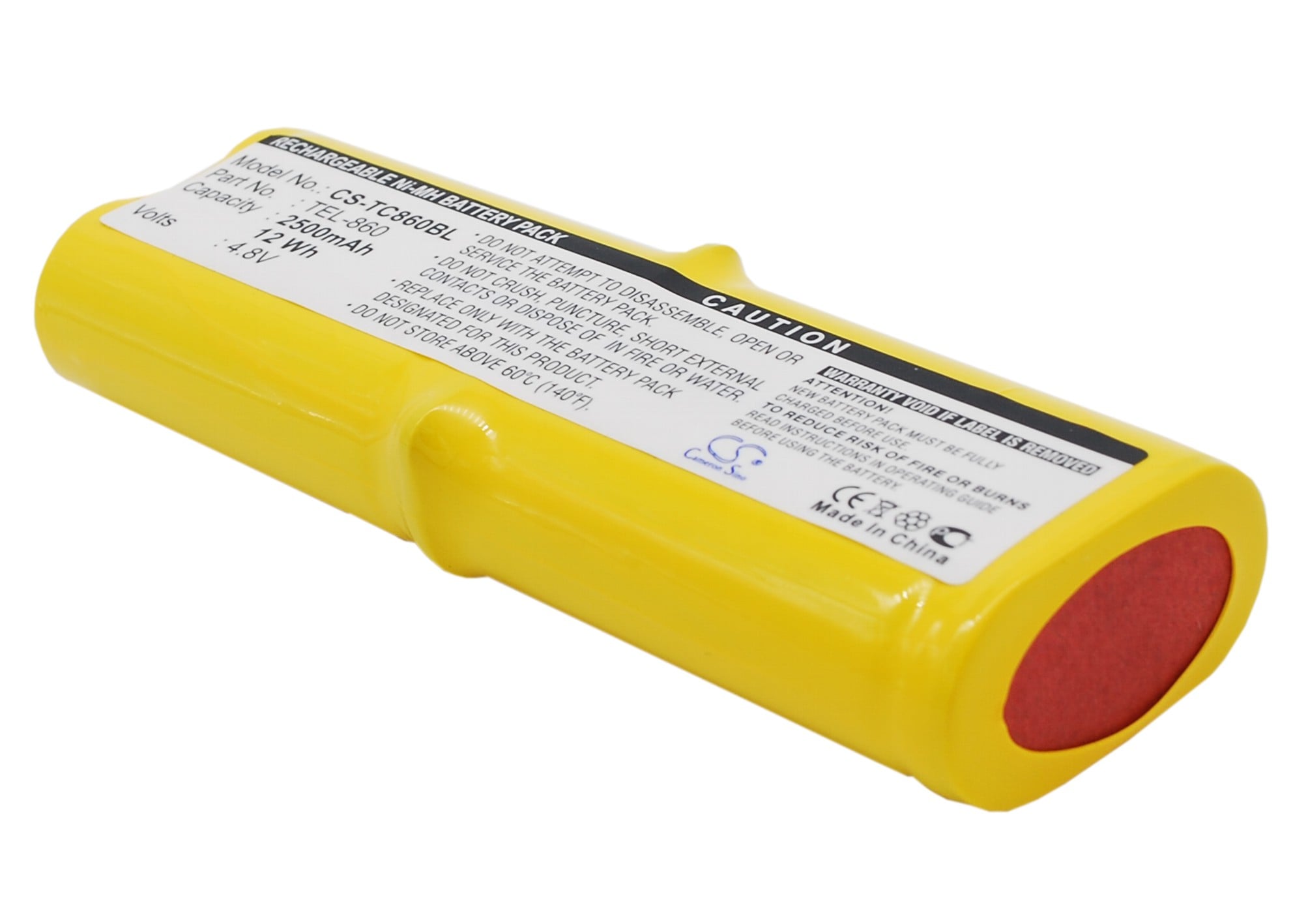 Batteri til strekkodeskanner for Telxon PTC860, PTC860DS, PTC860-II og andre.