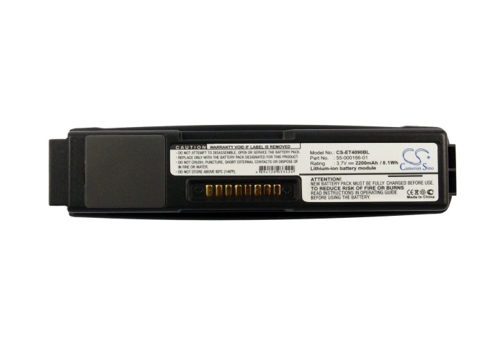 Batteri for strekkodeskanner for Zebra WT41N0, WT4000, WT4090