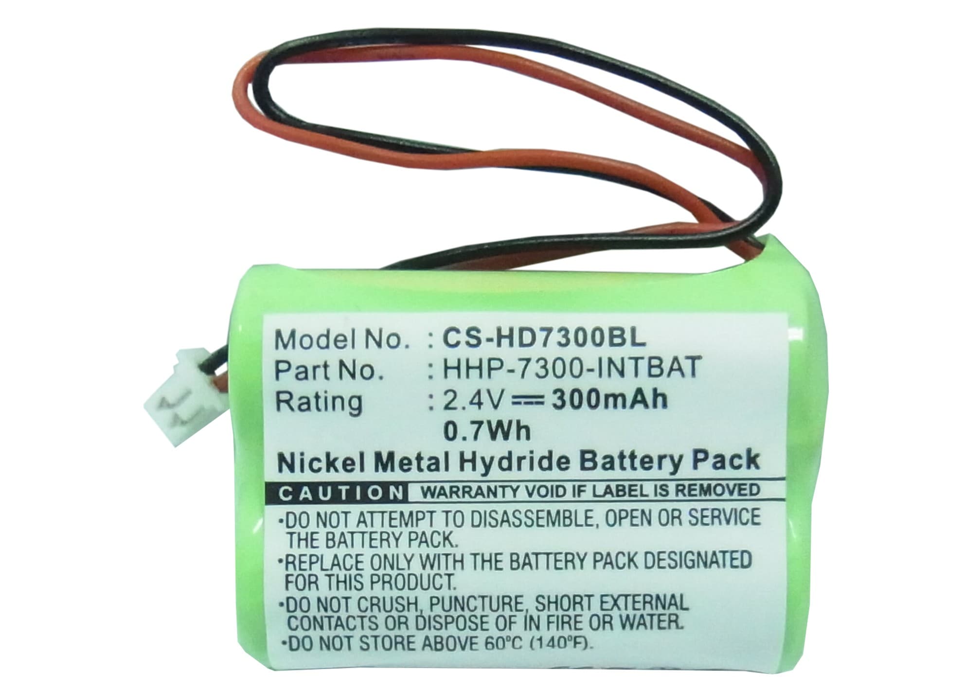 Batteri til strekkodeskanner for håndholdt Dolphin 7300, 7400, 7450