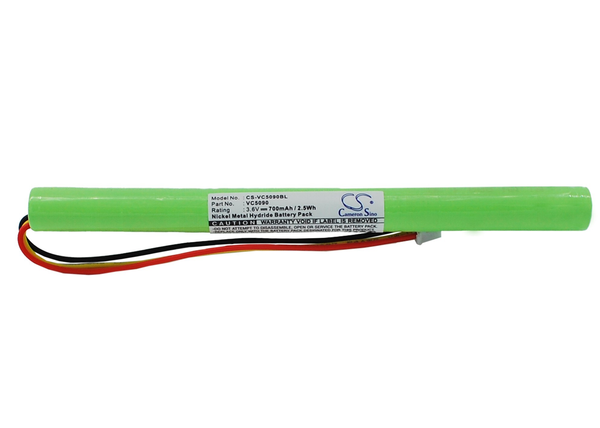 Batteri for strekkodeskanner for Symbol VC5090, VC5090-MA0QL0GH6WW og andre.
