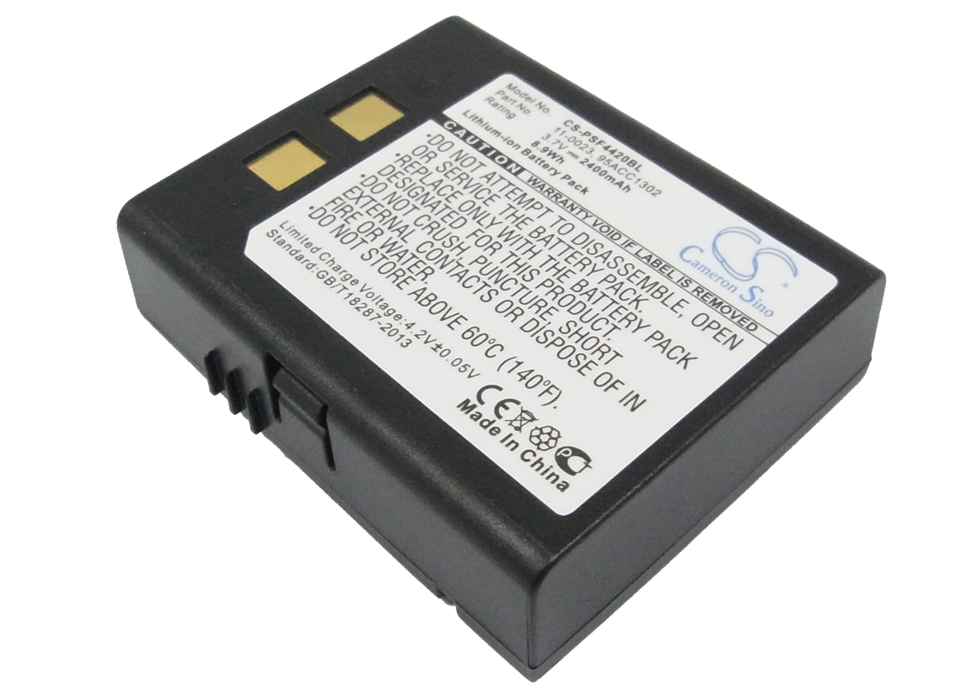Batteri til strekkodeskanner for PSC Falcon 2150, Falcon 5500, Falcon 4420 osv.