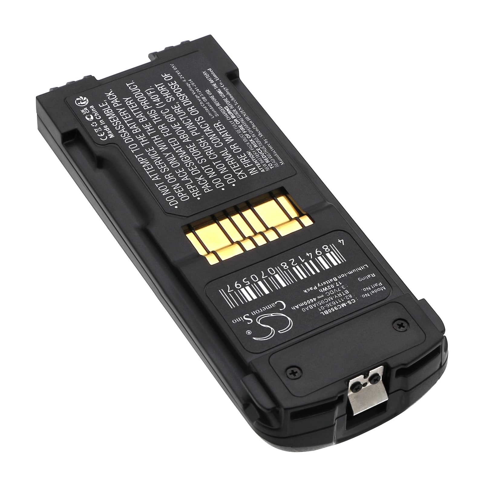 Batteri for Symbol MC9500, MC9590, MC9596 strekkodeskanner