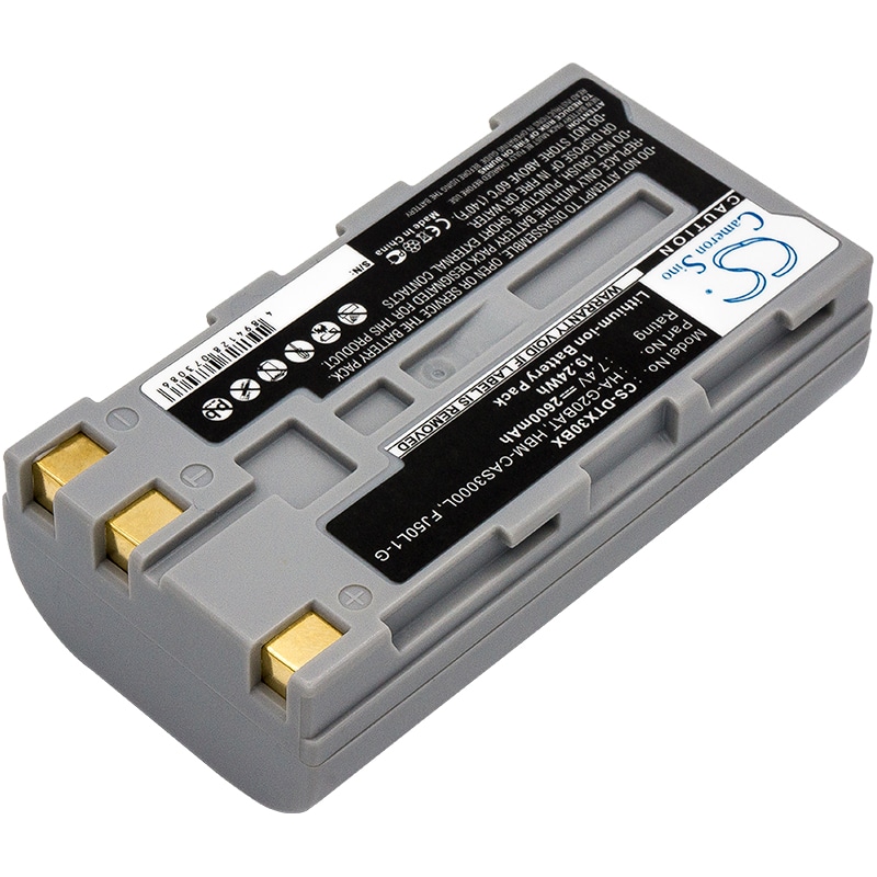 Batteri til strekkodeskanner for Hioki LR8511, LR8510