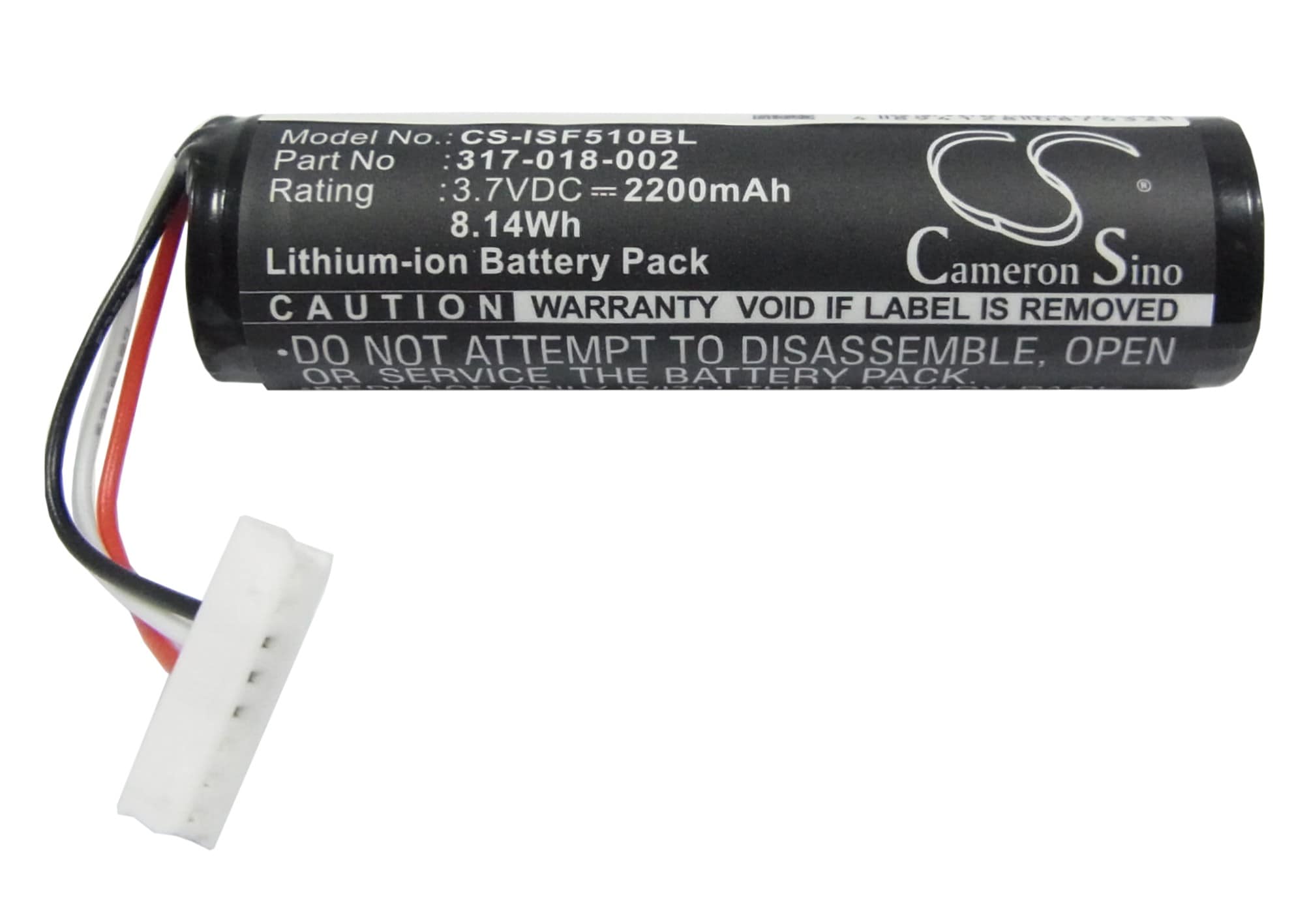 Batteri til strekkodeskanner for Honeywell IN51L3-D, SF51