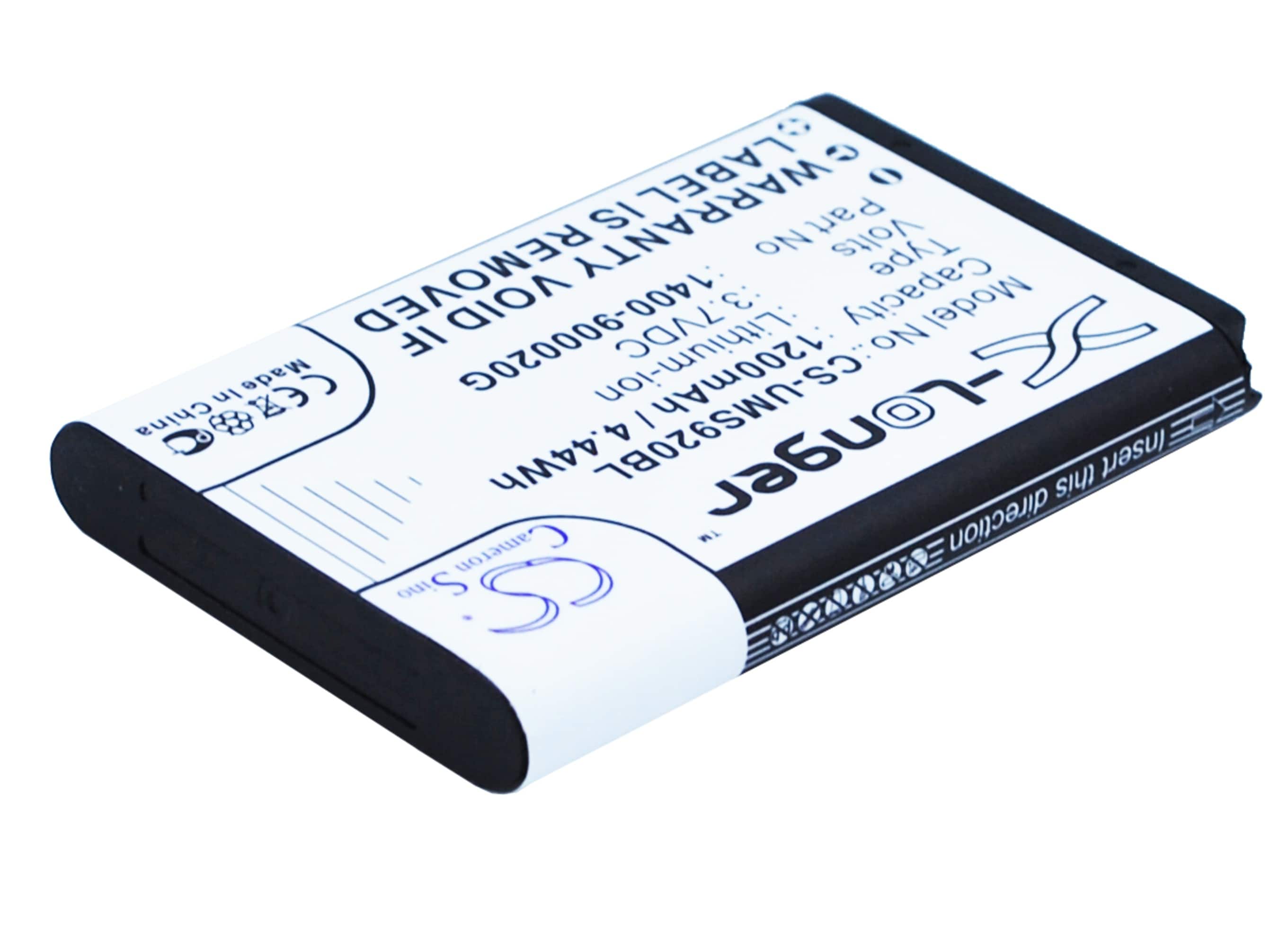 Batteri til strekkodeskanner for Unitech MS920