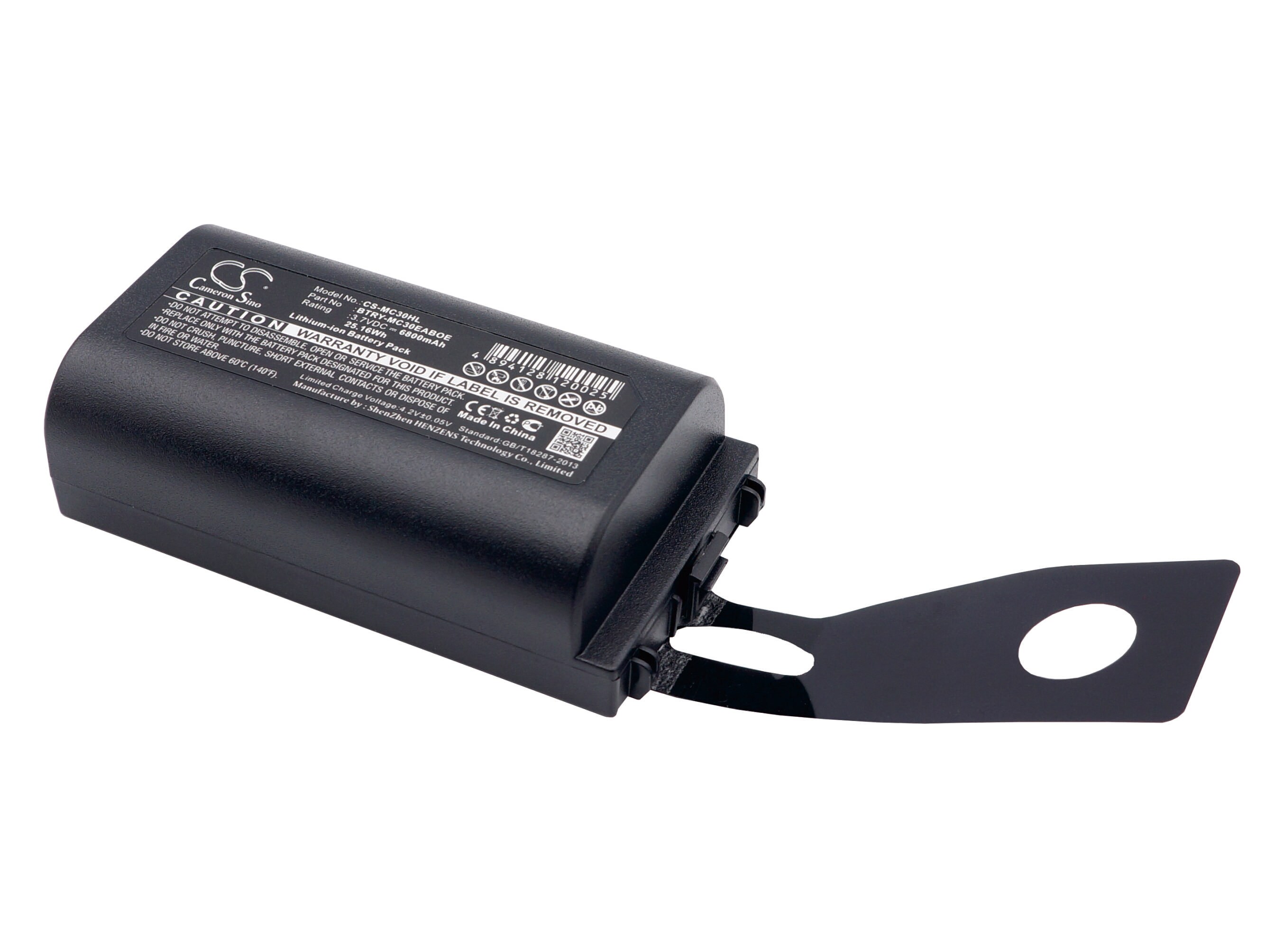 Batteri til strekkodeskanner for Symbol MC30, MC3000, MC3070 osv.