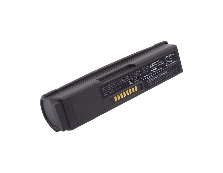 Batteri for strekkodeskanner for Zebra WT41N0, WT4000, WT4090