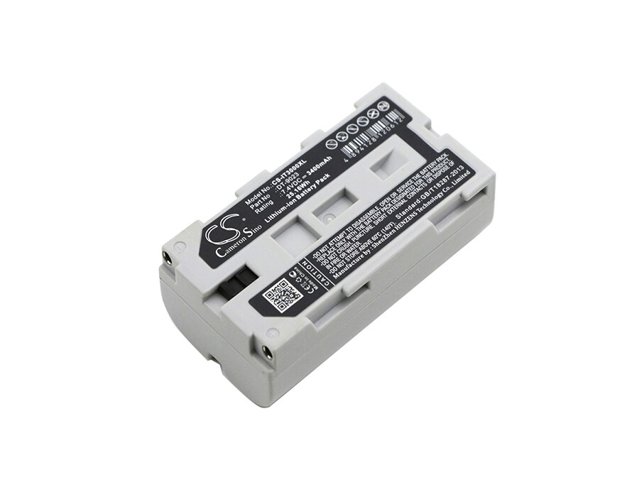 Batteri til strekkodeskanner for Casio IT3000, IT2000, IT-2000D30E osv.