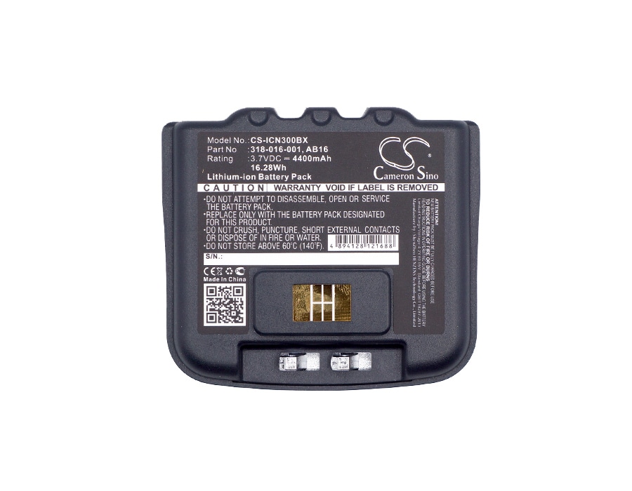 Batteri til strekkodeskanner for Intermec CN3, CN3E, CN4 osv.