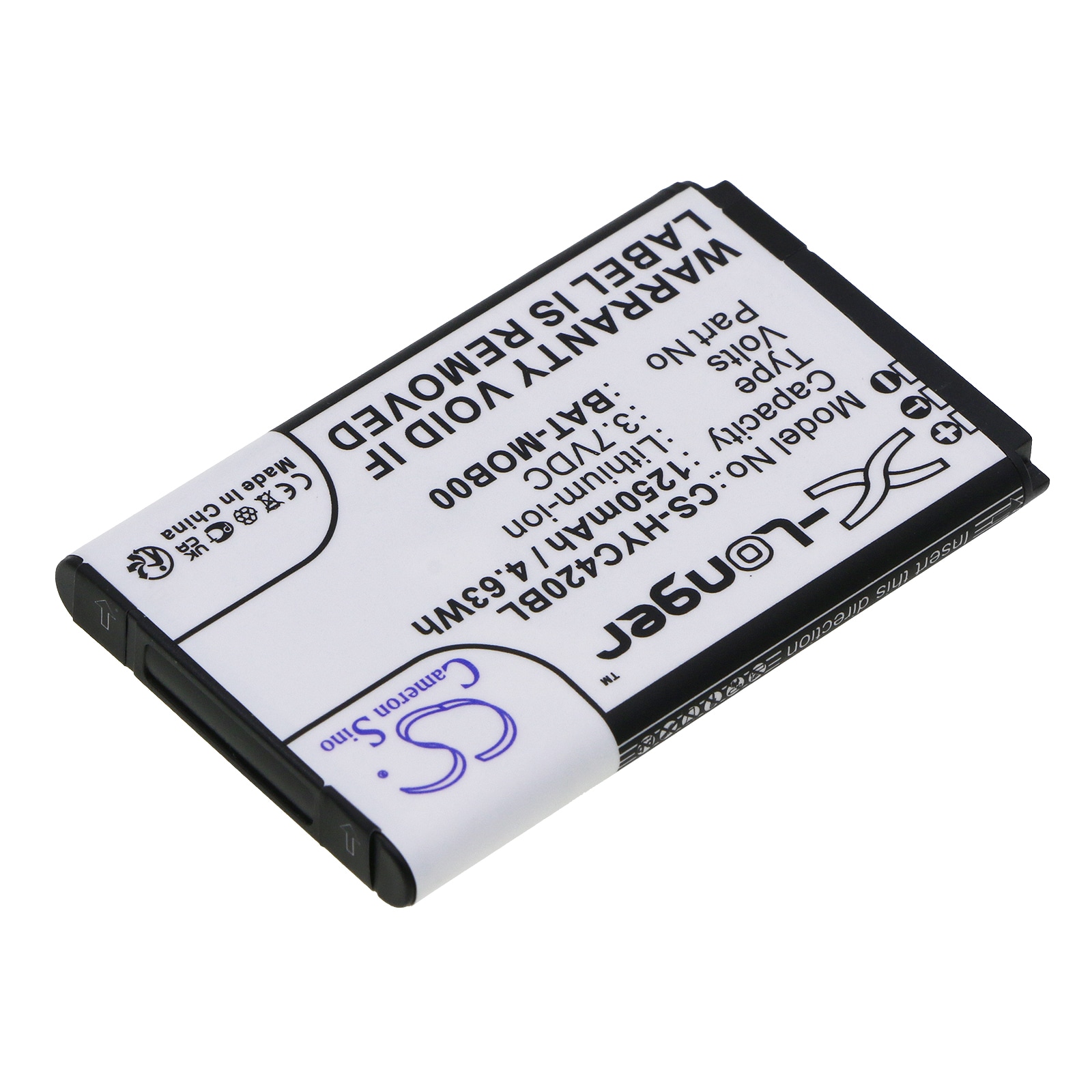 Batteri til strekkodeskanner for Honeywell Captuvo SL22, Captuvo SL42 osv.