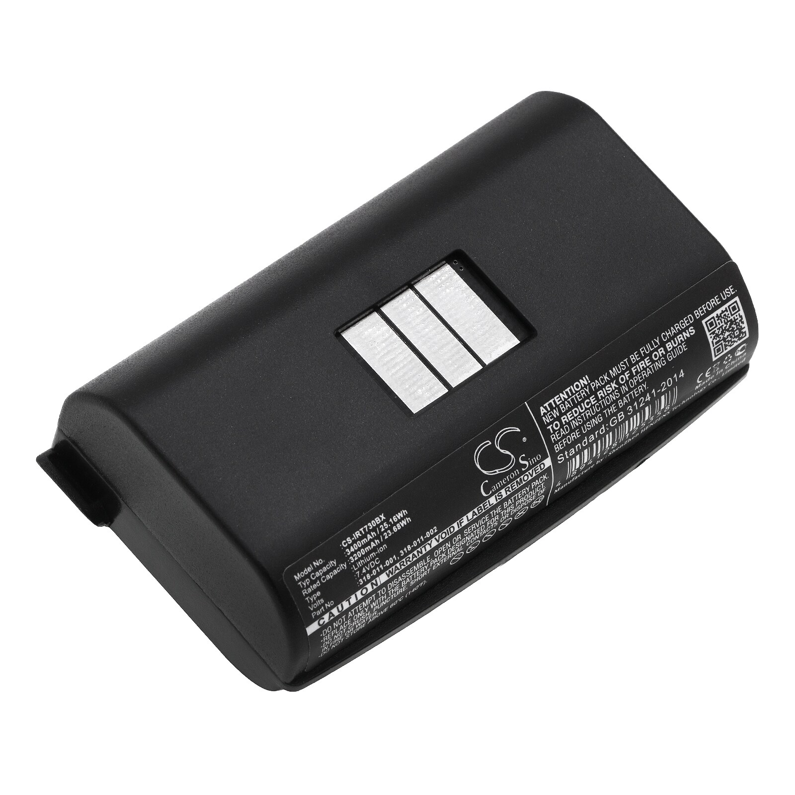 Batteri til strekkodeskanner for Intermec 710, 720, 730 osv.