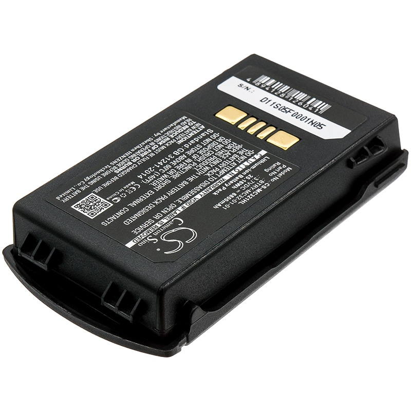 Batteri for strekkodeskanner for Zebra MC3200, MC32N0, MC32N0-S