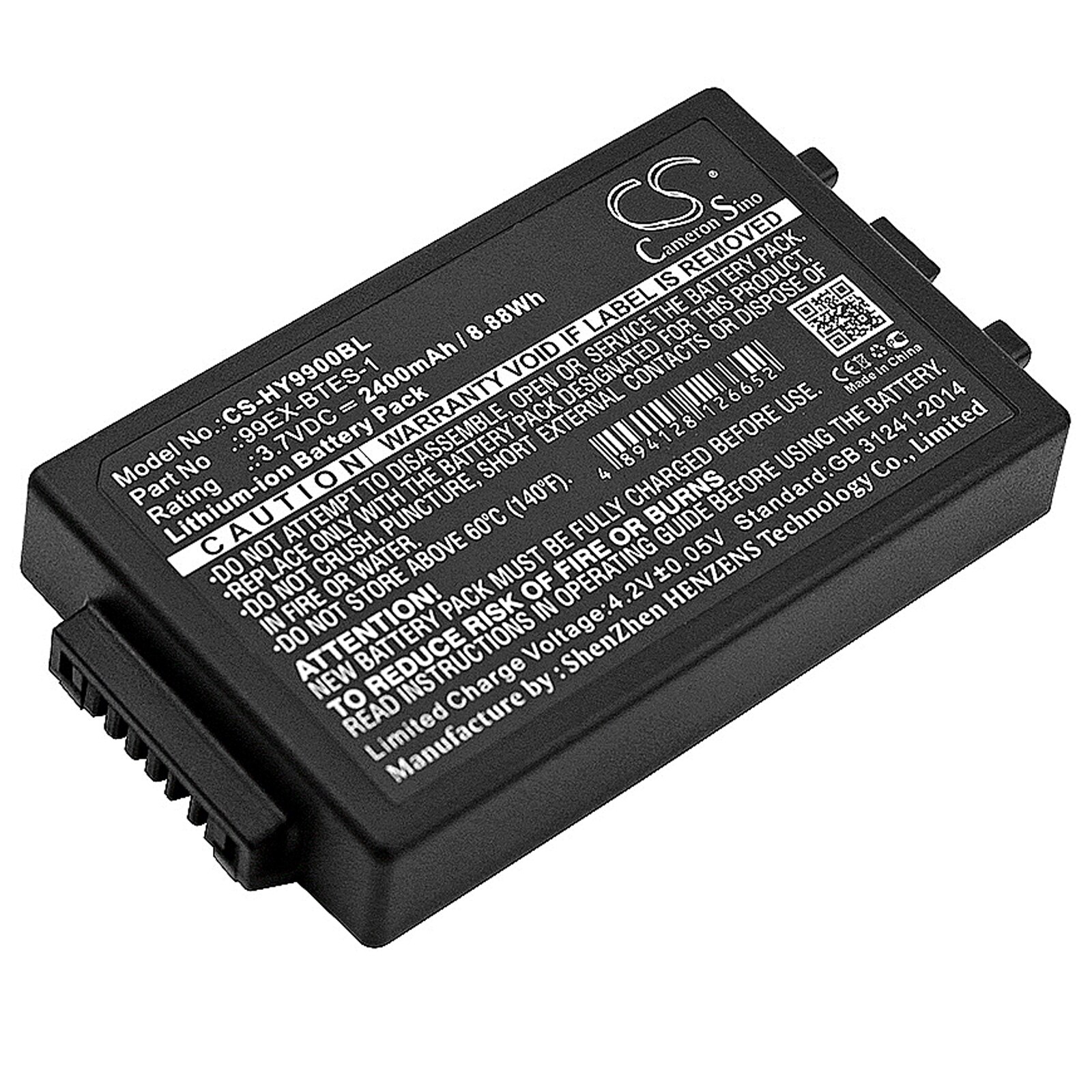 Batteri til strekkodeskanner for Honeywell Dolphin 99EX-BTEC, Dolphin 99EX, 99EXhc osv.