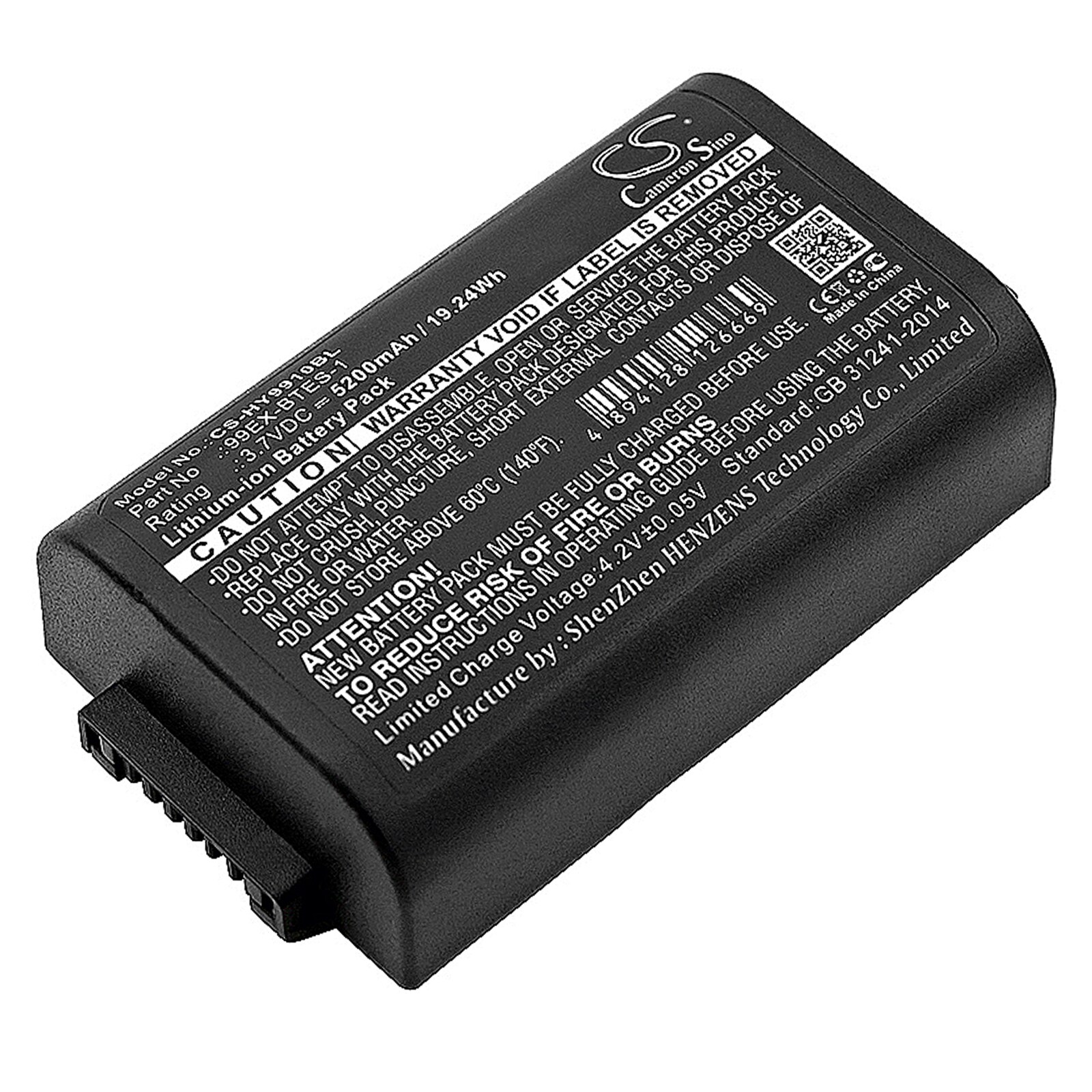 Batteri til strekkodeskanner for Honeywell Dolphin 99EX-BTEC, Dolphin 99EX, 99EXhc osv.
