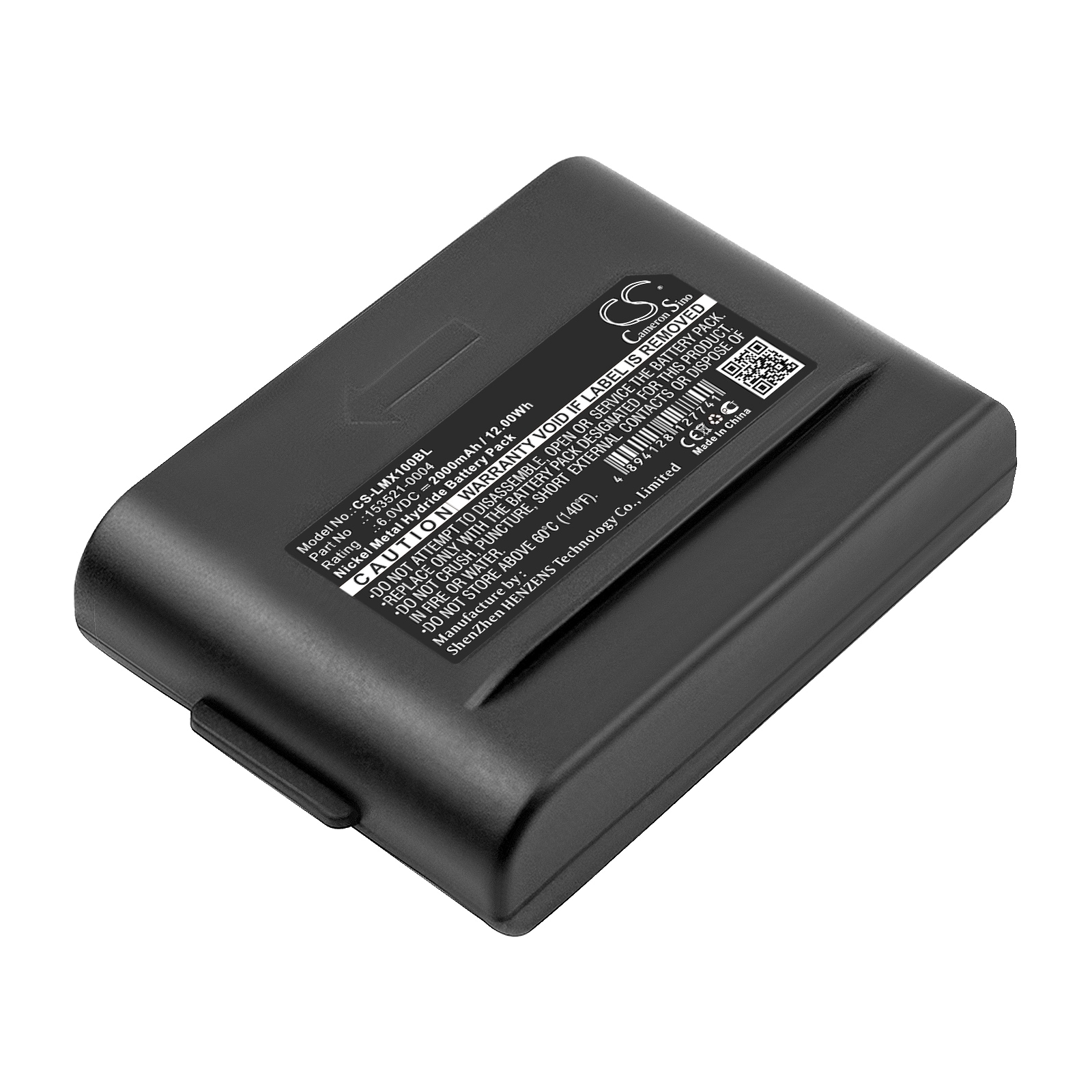 Batteri for LXE MX1 strekkodeskanner