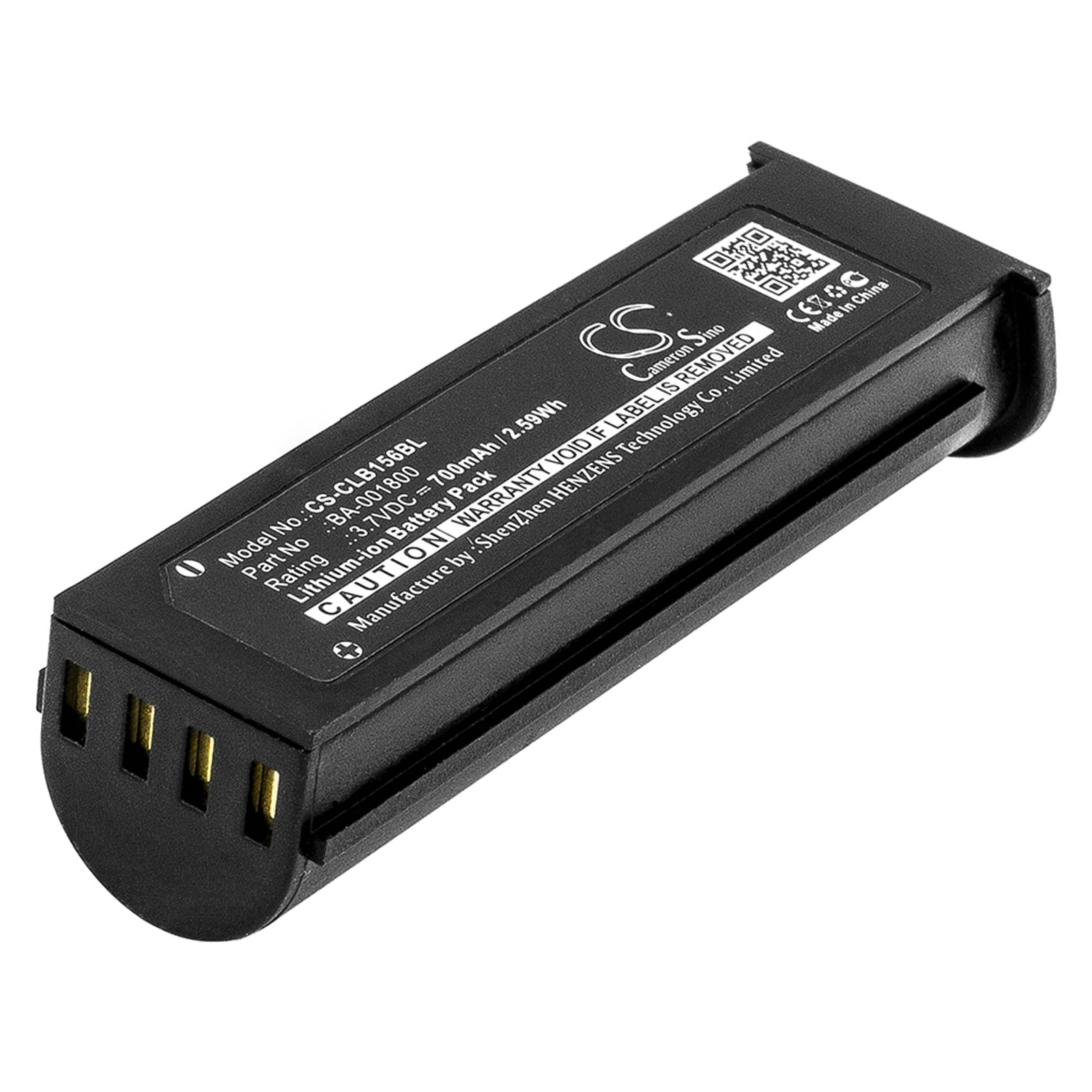 Batteri til strekkodeskanner for CipherLAB 1560, 1562, 1564