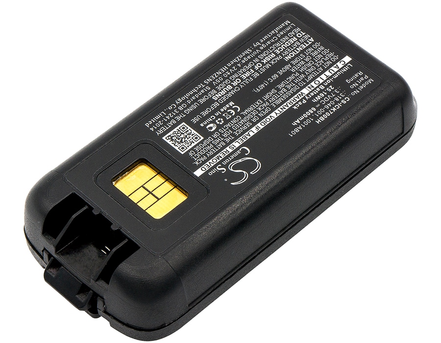 Batteri til strekkodeskanner for Intermec CK70, CK71