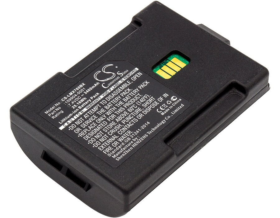 Batteri til strekkodeskanner for Honeywell TXE TECTON MX7