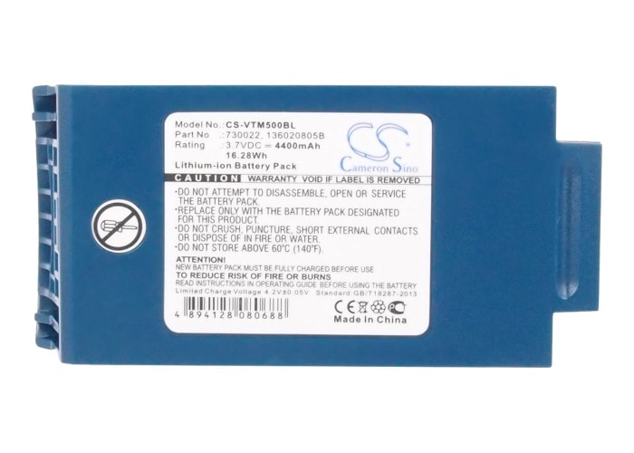 Batteri til strekkodeskanner for Honeywell BT-700-1, A500, Talkman T5 osv.