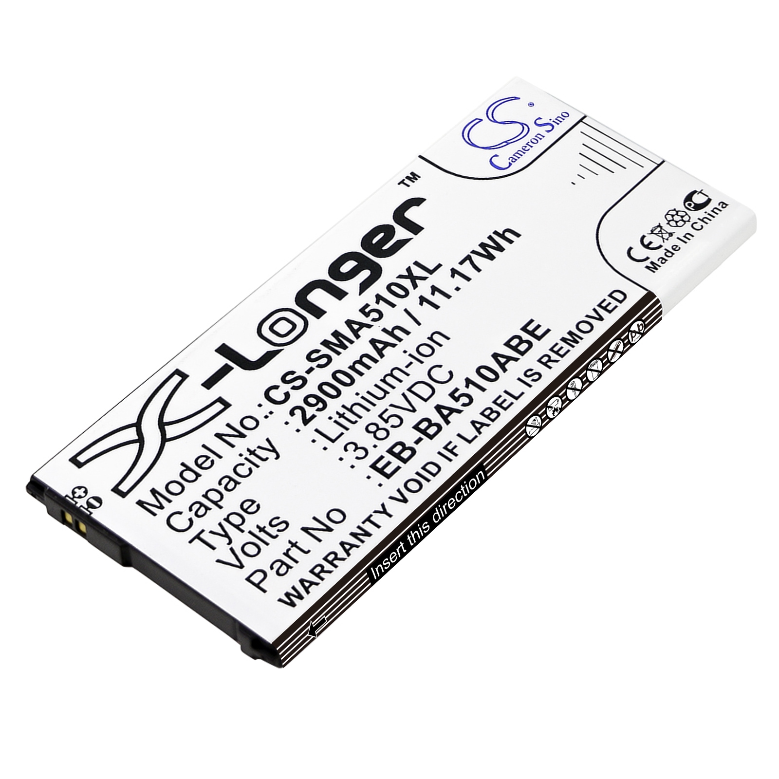 Batteri for SmartPhone, Mobil for Samsung Galaxy A5 2016 Duos, SM-A510Y/DS, SM-A510F og andre.