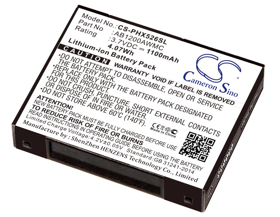 Batteri for SmartPhone, Mobil for Philips Xenium X526, CTX526