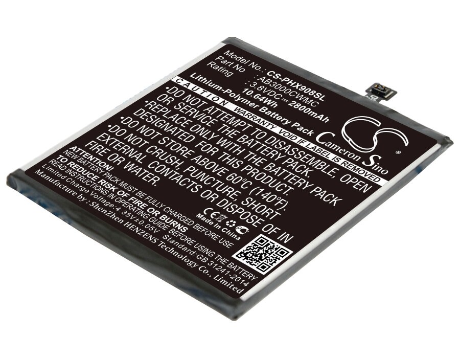 Batteri for SmartPhone, Mobil for Philips Xenium I908
