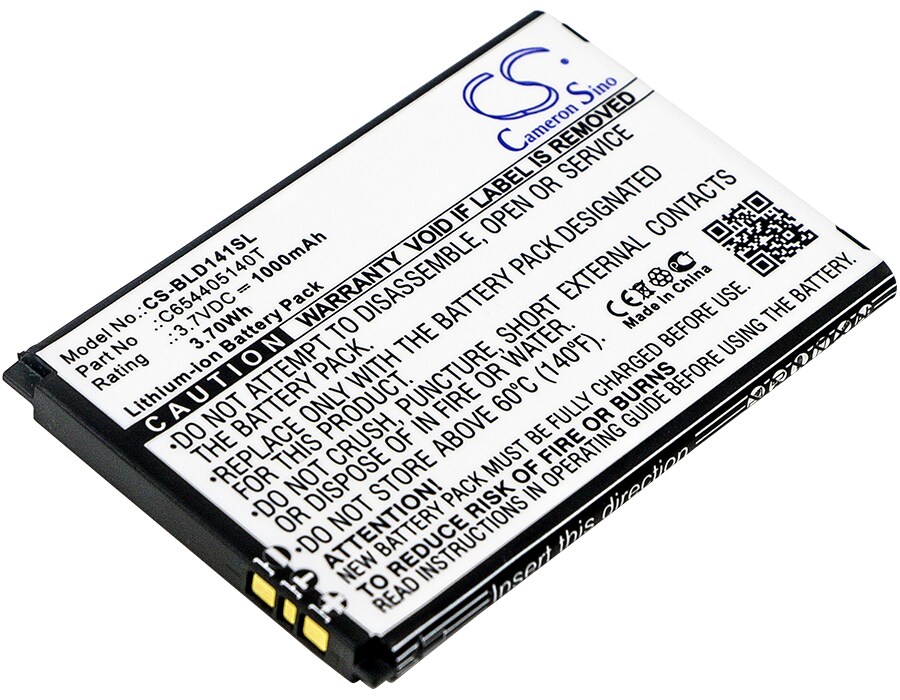 Batteri for smarttelefon, mobil for BLU Dash JR K, D140K, D141K