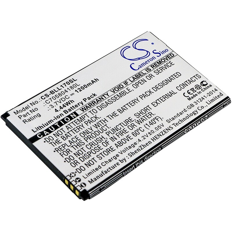 Batteri for smarttelefon, mobil for BLU Life Play 2, L170i