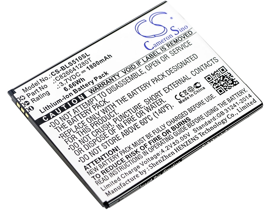 Batteri for smarttelefon, mobil for BLU Studio G Plus, S510, S510Q osv.